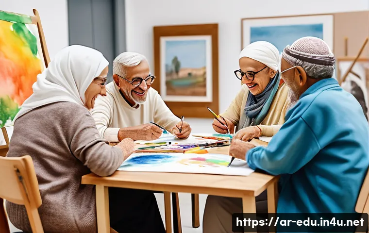 시니어 그림 수업 관련 이미지 1